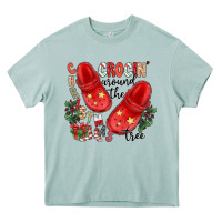 Arona christmas crocin around the tree Heavy Core Tee - CowhideDigitalArt