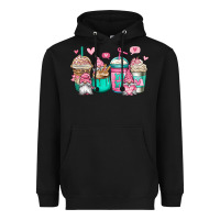 Black valentines day gnomes coffee cups Heavyweight Hoodie - Jasminsmagicworld
