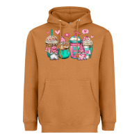Meerkat valentines day gnomes coffee cups Heavyweight Hoodie - Jasminsmagicworld