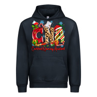 Navy CNA Certified Nursing Assistant Christmas Urban Hoodie - MaliasSmallBusiness