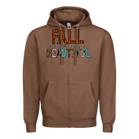 Chestnut Fall Is Proof That Change Is Beautiful Zipper Hoodie - CowhideDigitalArt