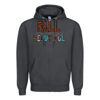 Smoke Fall Is Proof That Change Is Beautiful Zipper Hoodie - CowhideDigitalArt