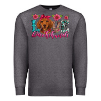 Charcoal Heather love dachshunds Premium Sweatshirt - Artiststas