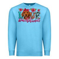 Ocean Blue love dachshunds Premium Sweatshirt - Artiststas
