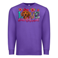 Purple love dachshunds Premium Sweatshirt - Artiststas