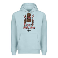 Blue Mist gymnastics mom Premium Hoodie - MaliasSmallBusiness