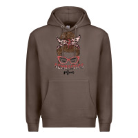 Coffee gymnastics mom Premium Hoodie - MaliasSmallBusiness
