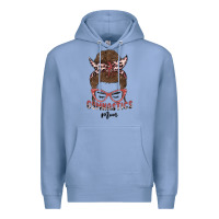 Colony Blue gymnastics mom Premium Hoodie - MaliasSmallBusiness