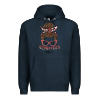 Navy gymnastics mom Premium Hoodie - MaliasSmallBusiness