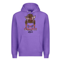 Purple gymnastics mom Premium Hoodie - MaliasSmallBusiness