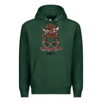 Sports Green gymnastics mom Premium Hoodie - MaliasSmallBusiness