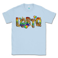 Dusty Blue lgbtq Classic Tee - Zillion Design Studio