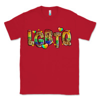 Red lgbtq Classic Tee - Zillion Design Studio