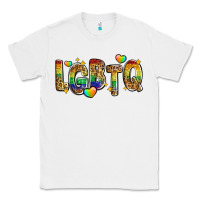 White lgbtq Classic Tee - Zillion Design Studio
