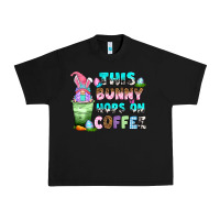 Black this bunny hops on coffee Urban Heavy Tee - Zillion Design Studio