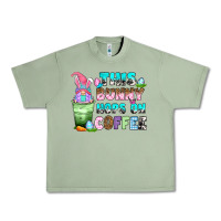 Oil Green this bunny hops on coffee Urban Heavy Tee - Zillion Design Studio