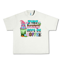 Pistachio this bunny hops on coffee Urban Heavy Tee - Zillion Design Studio
