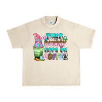 Sandshell this bunny hops on coffee Urban Heavy Tee - Zillion Design Studio