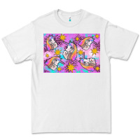 White unicorn Premium Tee - Artiststas
