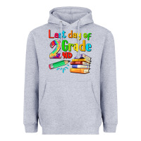 Heather Grey last day of second grade Heavyweight Hoodie - Artiststas