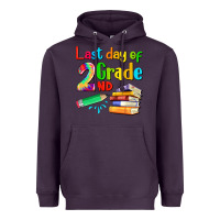 Plum last day of second grade Heavyweight Hoodie - Artiststas
