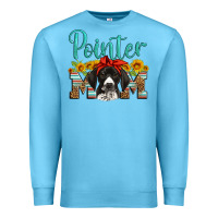 Ocean Blue german shorthaired pointer mom Premium Sweatshirt - Artiststas