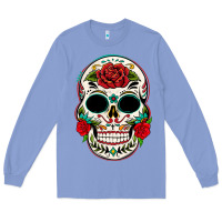 Mexican Day Of The Dead Long Sleeve Tee | Teevron
