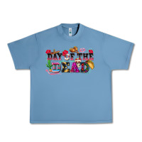 Pebble Blue day of the dead Urban Heavy Tee - texasbilliewilder