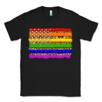 Black lgbtq and usa flag Classic Tee - Zillion Design Studio