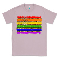 Lilac lgbtq and usa flag Classic Tee - Zillion Design Studio