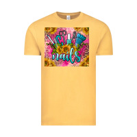 Vintage Mustard nails Vintage Tee - BarkalooDesign