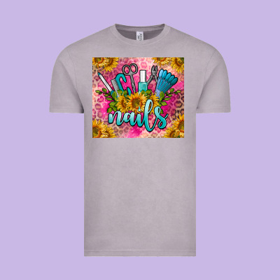 Nails Vintage Tee Designed By Barkaloodesign