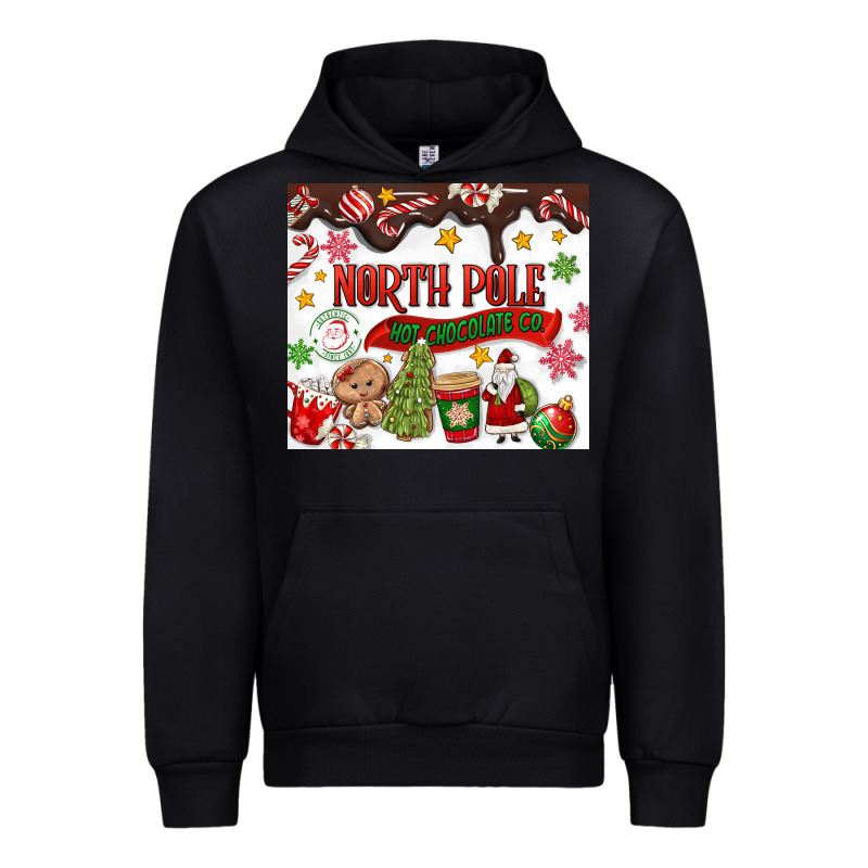 North Pole Hot Chocolate Christmas Urban Hoodie by MaliasSmallBusiness | Teevron