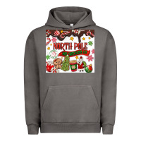 Pigment Tornado North Pole Hot Chocolate christmas Urban Hoodie - MaliasSmallBusiness