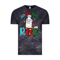 Cloud Black jingle bell roc Vintage Tee - MaliasSmallBusiness