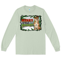 Matcha merry and bright shiba inu Long Sleeve Tee - RanaPortraitStore