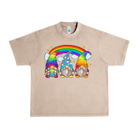 French Oak rainbow gnomes Urban Heavy Tee - Zillion Design Studio