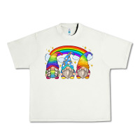 Rainbow Gnomes Urban Heavy Tee | Teevron