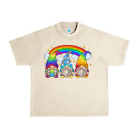 Sandshell rainbow gnomes Urban Heavy Tee - Zillion Design Studio