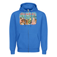True Royal christmas break and tree cakes Zipper Hoodie - FaDigitalArtStudio