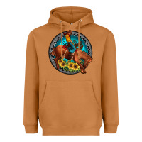 Meerkat gemstone rodeo Heavyweight Hoodie - JahusDesignShop