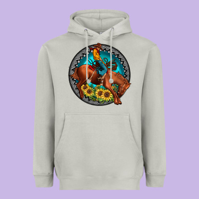Gemstone Rodeo Heavyweight Hoodie Designed By Jahusdesignshop