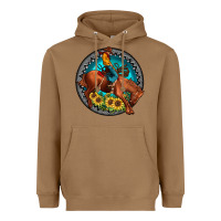 Toasted Coconut gemstone rodeo Heavyweight Hoodie - JahusDesignShop