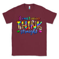 Burgundy i can't even think straight Classic Tee - Zillion Design Studio