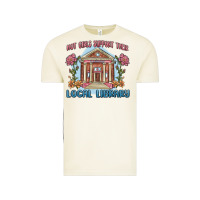 Vintage Arctic hot girls support their local library Vintage Tee - MaliasSmallBusiness