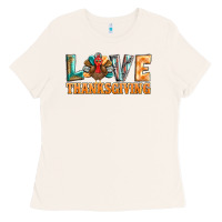 Bone love thanksgiving western turkey Ladies Tee - BarkalooDesign