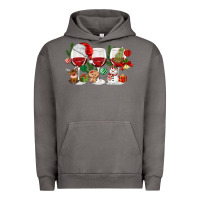 Pigment Tornado Christmas Wine Glasses Urban Hoodie - MaliasSmallBusiness