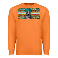 Carrot pittbull license plate Premium Sweatshirt - Artiststas
