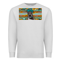 Dove Grey pittbull license plate Premium Sweatshirt - Artiststas
