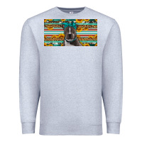 Heather Grey pittbull license plate Premium Sweatshirt - Artiststas